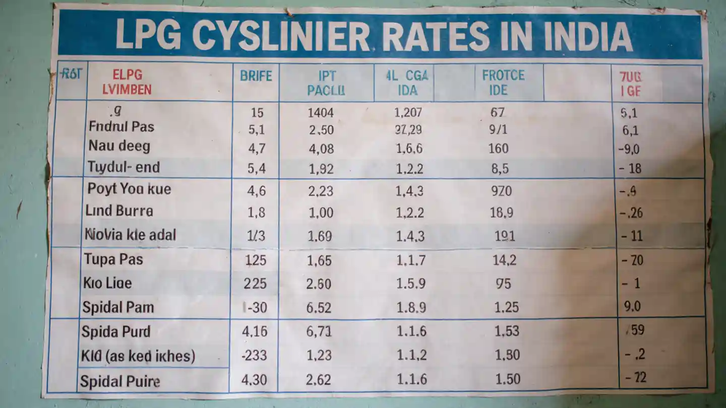 LPG Gas Cylinder Price Today 2025 state wise India domestic and commercial LPG rates